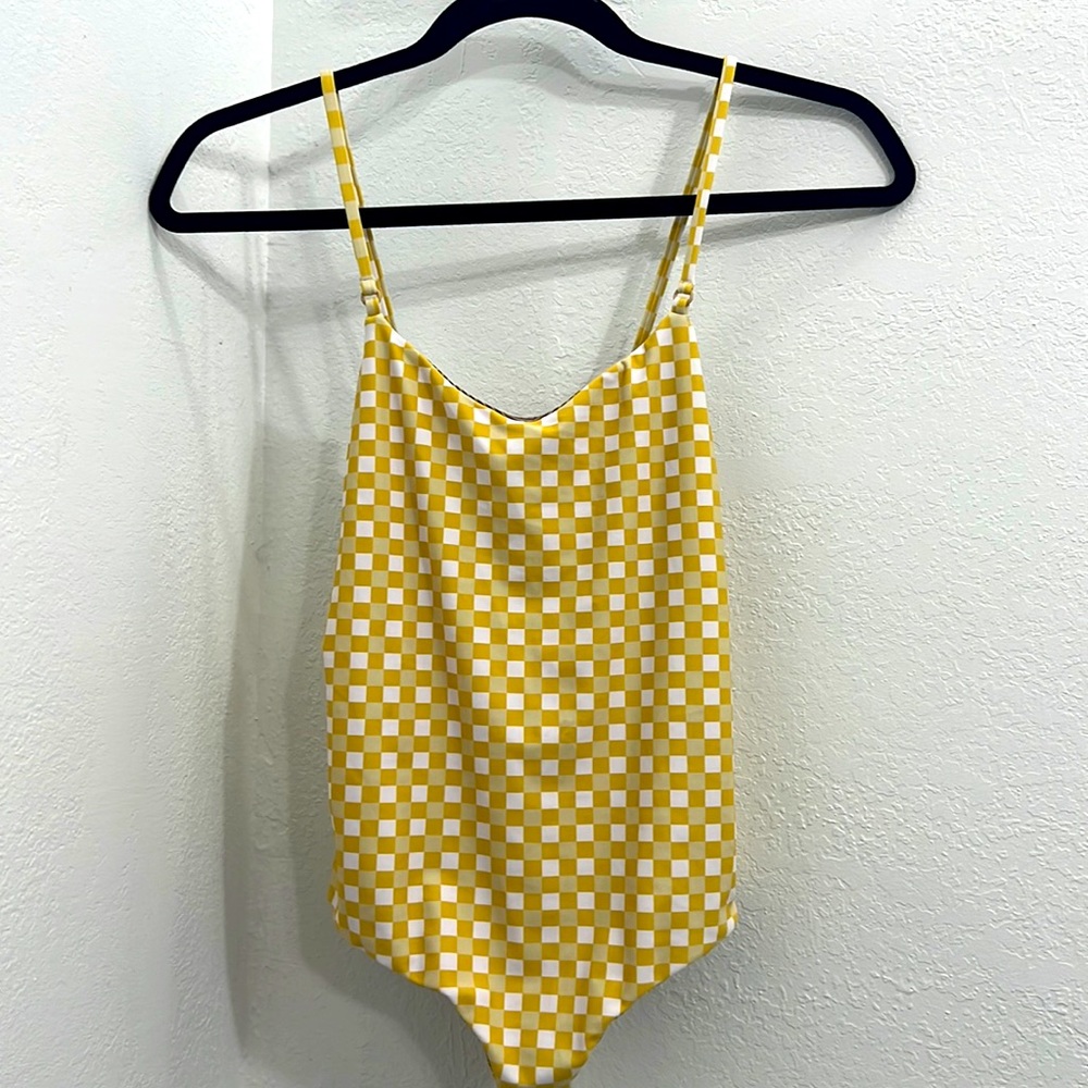 ACACIA SWIMWEAR HINA ONE PIECE - Marigold Check - S